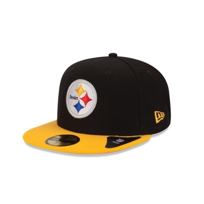 Sapca New Era Pittsburgh Steelers NFL 59FIFTY Fitted - Negrii